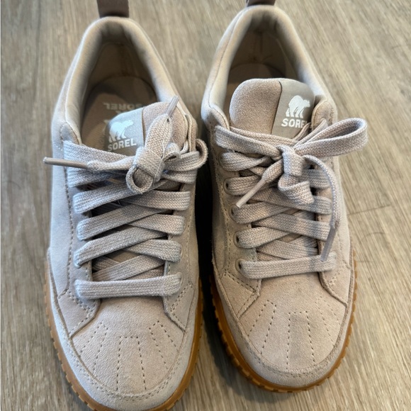 SOREL ONAtm Light Clay Sneakers with Brown Sole - Picture 2 of 5